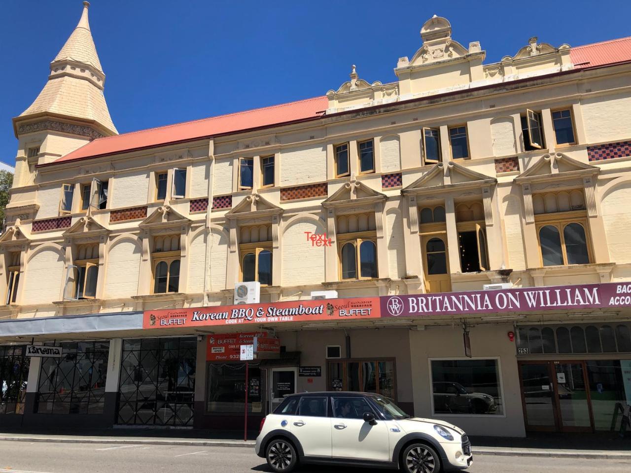 Hostel Britannia On William Perth Exteriér fotografie